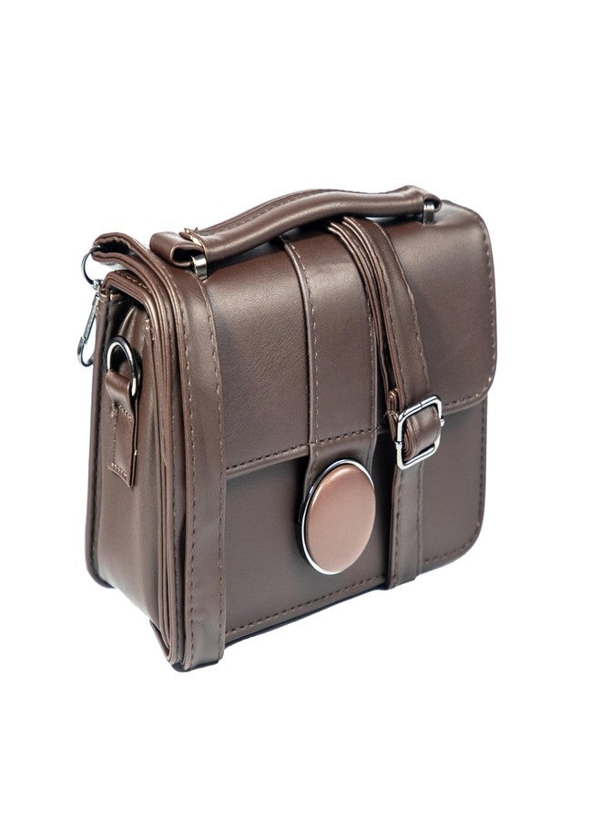 Heartbeat Crossbody Sling Bag for Women | Stylish crossbody sling-bag for girls/women (Coffee Brown) - Image 2
